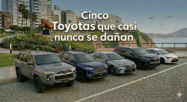 Cinco Toyotas que casi nunca se dañan
